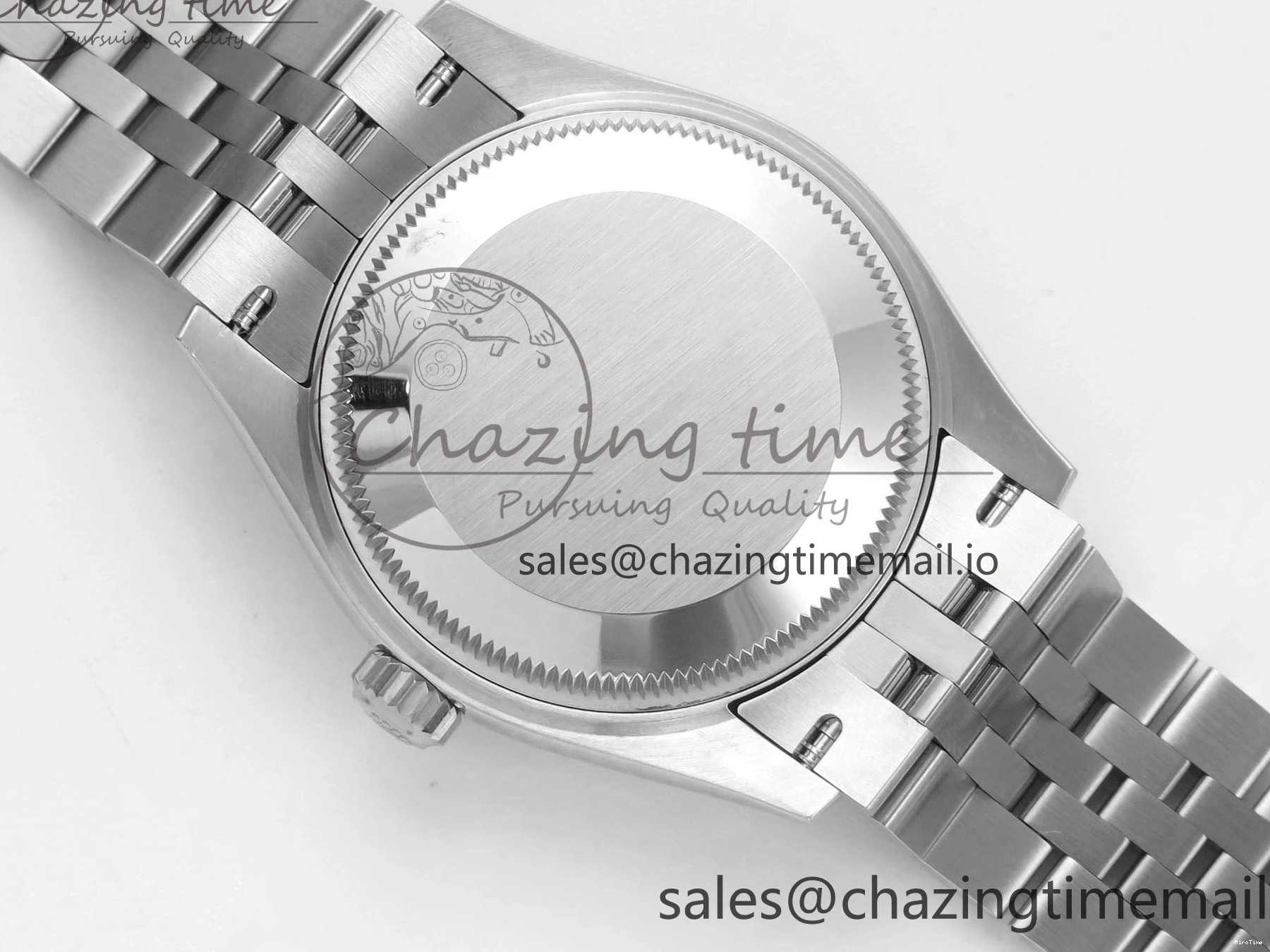 MiroTime 0114 DateJust 31 278274 THBF 1:1 Best Edition 904L Steel Purple Roman Dial on SS Jubilee Bracelet HZ Cal. Breathable 43